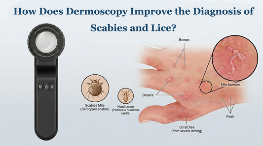 Parasites and Infection: How Does Dermoscopy Improve  the Diagnosis of Scabies and Lice?