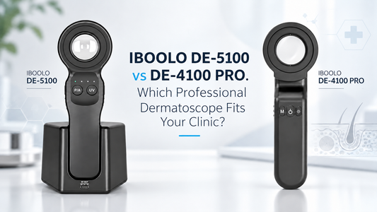 IBOOLO DE-5100 vs DE-4100 PRO: Which Professional Dermatoscope Fits Your Clinic?
