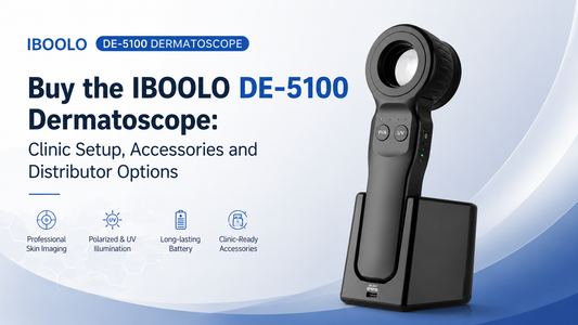 Buy the IBOOLO DE-5100 Dermatoscope: Clinic Setup, Accessories and Distributor Options