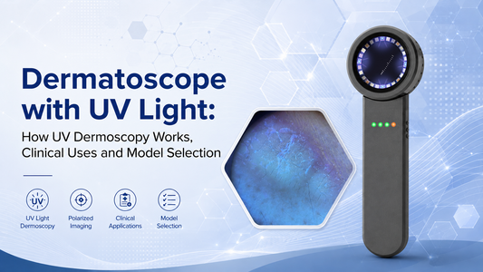 Dermatoscope with UV Light: How UV Dermoscopy Works, Clinical Uses and Model Selection