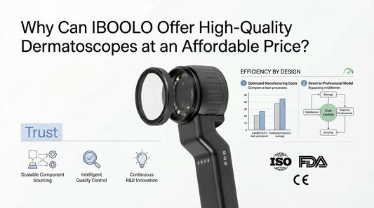 Why Can IBOOLO Offer High-Quality Dermatoscopes at an Affordable Price?