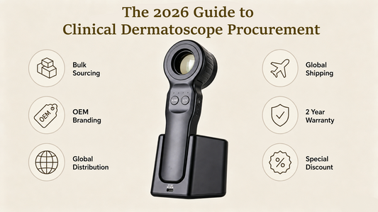 The 2026 Guide to Clinical Dermatoscope Procurement: Bulk Sourcing, OEM Branding, and Global Distribution Partnerships